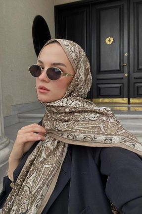 شال رنگی زنانه ابریشم carell - کد 885175951