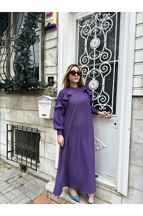 لباس بنفش زنانه بافتنی Invee - کد 819074183