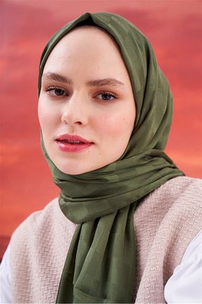 شال نارنجی زنانه پنبه ای carell - کد 776097167