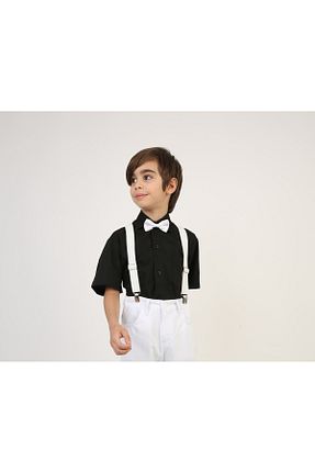 پیراهن سفید بچه گانه یقه پیراهنی Dıgıl Kids - کد 901932912