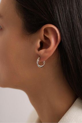 گوشواره طلا طلائی زنانه 14 عیار Tufanlar Kuyumculuk - کد 901930437