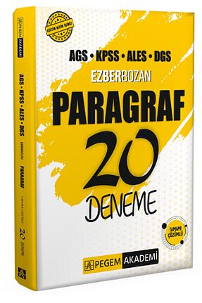 آمادگی آزمون Pegem Akademi Yayıncılık - کد 242183388