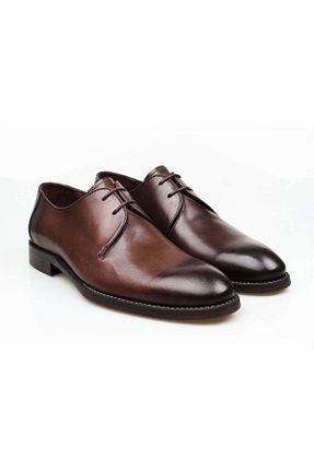 کفش کلاسیک قهوه ای مردانه پاشنه کوتاه (1 - 4 سانتی متر) Butik - کد 900648241