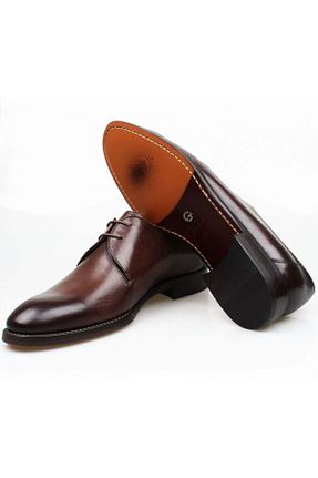 کفش کلاسیک قهوه ای مردانه پاشنه کوتاه (1 - 4 سانتی متر) Butik - کد 900648241