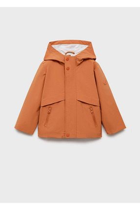 پارکا قهوه ای بچه گانه رگولار MANGO Baby - کد 901942537