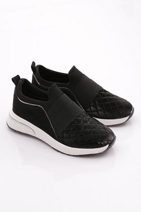 کفش اسنیکر مشکی زنانه جیر Dgn - کد 851718720