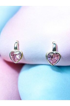 گوشواره نقره رنگی بچه گانه 925 عیار LITTLELUXE - کد 900539121
