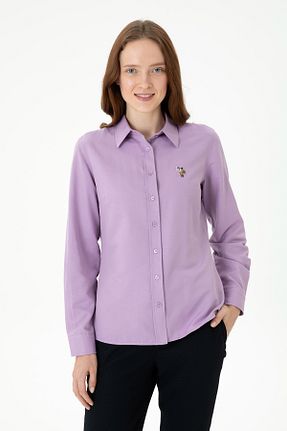 پیراهن بنفش زنانه رگولار U.S. Polo Assn. - کد 827003435