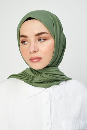شال سبز زنانه ویسکون Modakaşmir - کد 900701646
