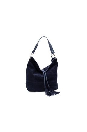 کیف دوشی سرمه ای زنانه جیر Alessia Bag - کد 900759773