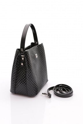 کیف دوشی مشکی زنانه چرم مصنوعی Dgn - کد 859766360