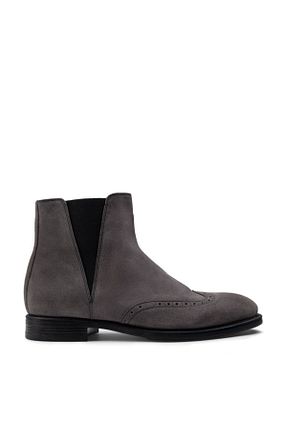 بوت / نیم بوت طوسی مردانه جیر Deery - کد 245229220