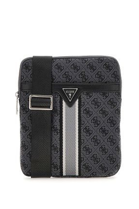 کیف پستچی طوسی مردانه Guess - کد 900824820