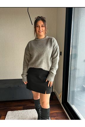 دامن مشکی زنانه اسلیم Butik - کد 900828145