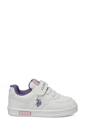 کفش اسنیکر سفید بچه گانه بند دار U.S. Polo Assn. - کد 894018415
