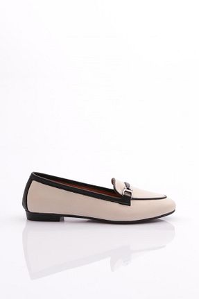 بابت بژ زنانه چرم خالص Dgn - کد 816639174