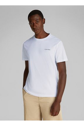 تیشرت سفید مردانه Calvin Klein - کد 902060197