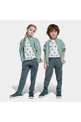 پائین تنه گرمکن اسپرت طوسی بچه گانه Ter Tutmayan adidas - کد 900518840