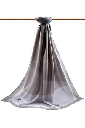 شال طوسی زنانه Medine İpeği Vissona - کد 900820143