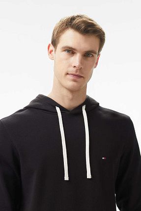 سوئیشرت مشکی مردانه ساده Tommy Hilfiger - کد 872104943