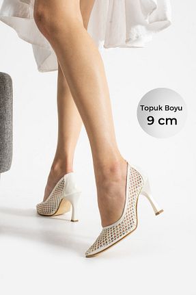 کفش مجلسی نارنجی زنانه چرم مصنوعی Karınca - کد 900832324