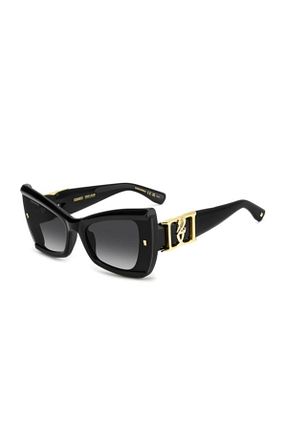 عینک آفتابی مشکی زنانه 63 DSquared2 - کد 900823252