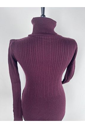 پلیور بنفش زنانه ساده SOFT - کد 900888448