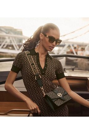 عینک آفتابی قهوه ای زنانه 54 Michael Kors - کد 900910265