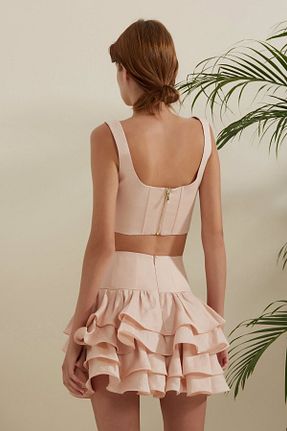بلوز بژ زنانه ساده Dahlia Bianca - کد 899383430
