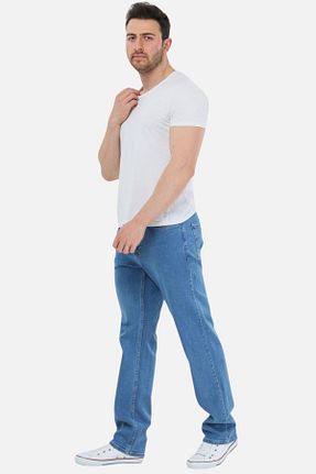 شلوار جین سرمه ای مردانه پاچه لوله تفنگی CEDY DENIM - کد 466771936