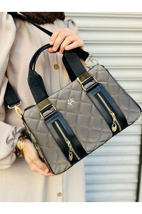کیف دستی سرمه ای زنانه ابعاد بزرگ Çanta Trend - کد 797316662