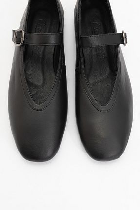 بابت مشکی زنانه چرم خالص luvishoes - کد 900931737