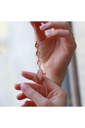 دستبند نقره زنانه 925 عیار Necati Gün - کد 900898090