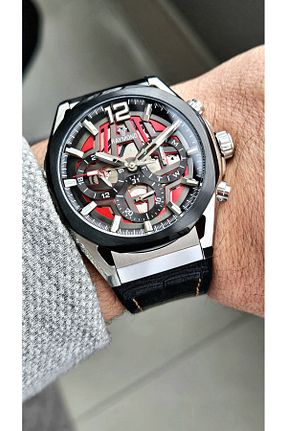 ساعت مچی مشکی مردانه 41-45 میلی متر Raymond - کد 900917891