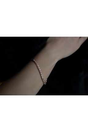 دستبند نقره زنانه 925 عیار Necati Gün - کد 900890666