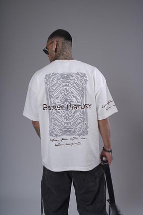 تیشرت نباتی مردانه Relaxed king brich - کد 900997724