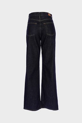 شلوار جین آبی زنانه پاچه زیپ دار CROSS JEANS - کد 900961575