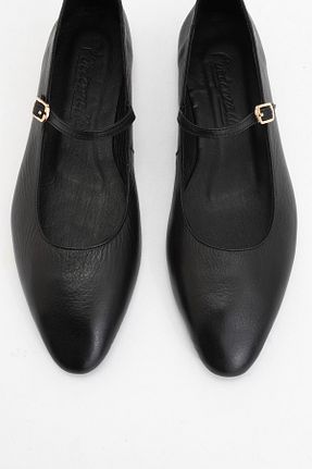 بابت مشکی زنانه چرم خالص luvishoes - کد 900948393