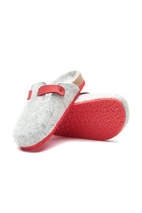 دمپائی خانگی طوسی زنانه پارچه ای Comfortfüsse - کد 176626899