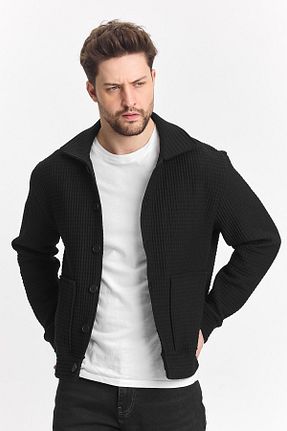کت مشکی مردانه گشاد DAMGA JEANS - کد 901029734
