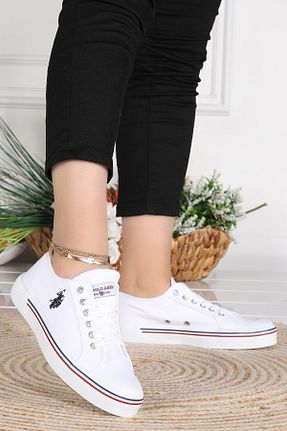 کفش پیاده روی سفید زنانه پارچه ای U.S. Polo Assn. - کد 349808186