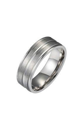 انگشتر استیل (فولاد) طوسی زنانه استیل (فولاد) Chavin - کد 32819718