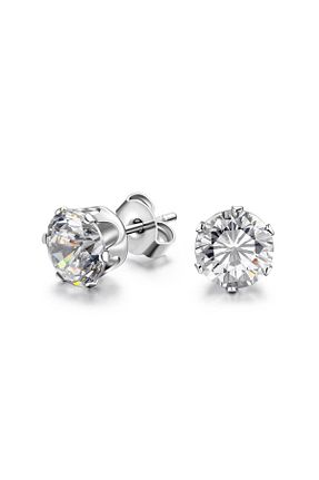گوشواره استیل (فولاد) سفید مردانه استیل (فولاد) Chavin - کد 80949804