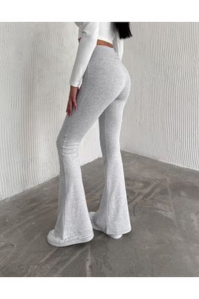 ساق شلواری طوسی زنانه پنبه ای MİSPİER - کد 895176747