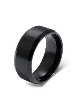 انگشتر استیل (فولاد) مشکی مردانه استیل (فولاد) Chavin - کد 31110633