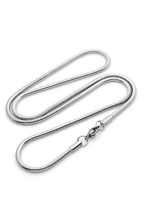 گردنبند استیل ( فولاد ) طوسی مردانه استیل (فولاد) Chavin - کد 777067581