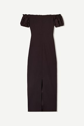 لباس قهوه ای زنانه بافتنی Bershka - کد 901087011