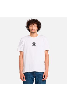 تیشرت سفید مردانه رگولار Timberland - کد 901134284