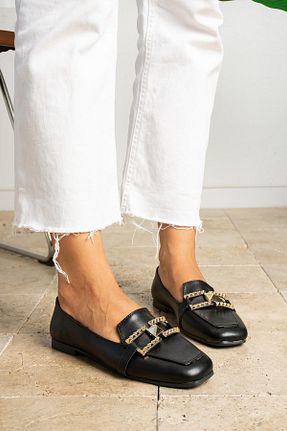 بابت مشکی زنانه چرم مصنوعی ZENNESHOES - کد 761676544