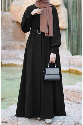 کلاه و ابایا مشکی زنانه پنبه پلی استر suhneva - کد 318232914